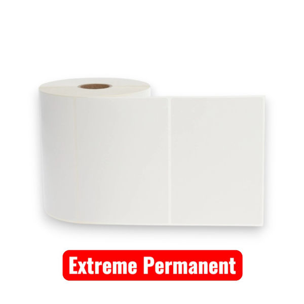 Picture of 500 Labels 105 x 74mm Paper Thermal Transfer Extreme Perm